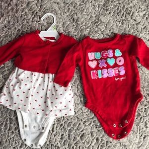 Valentine’s day bundle 0-3 months